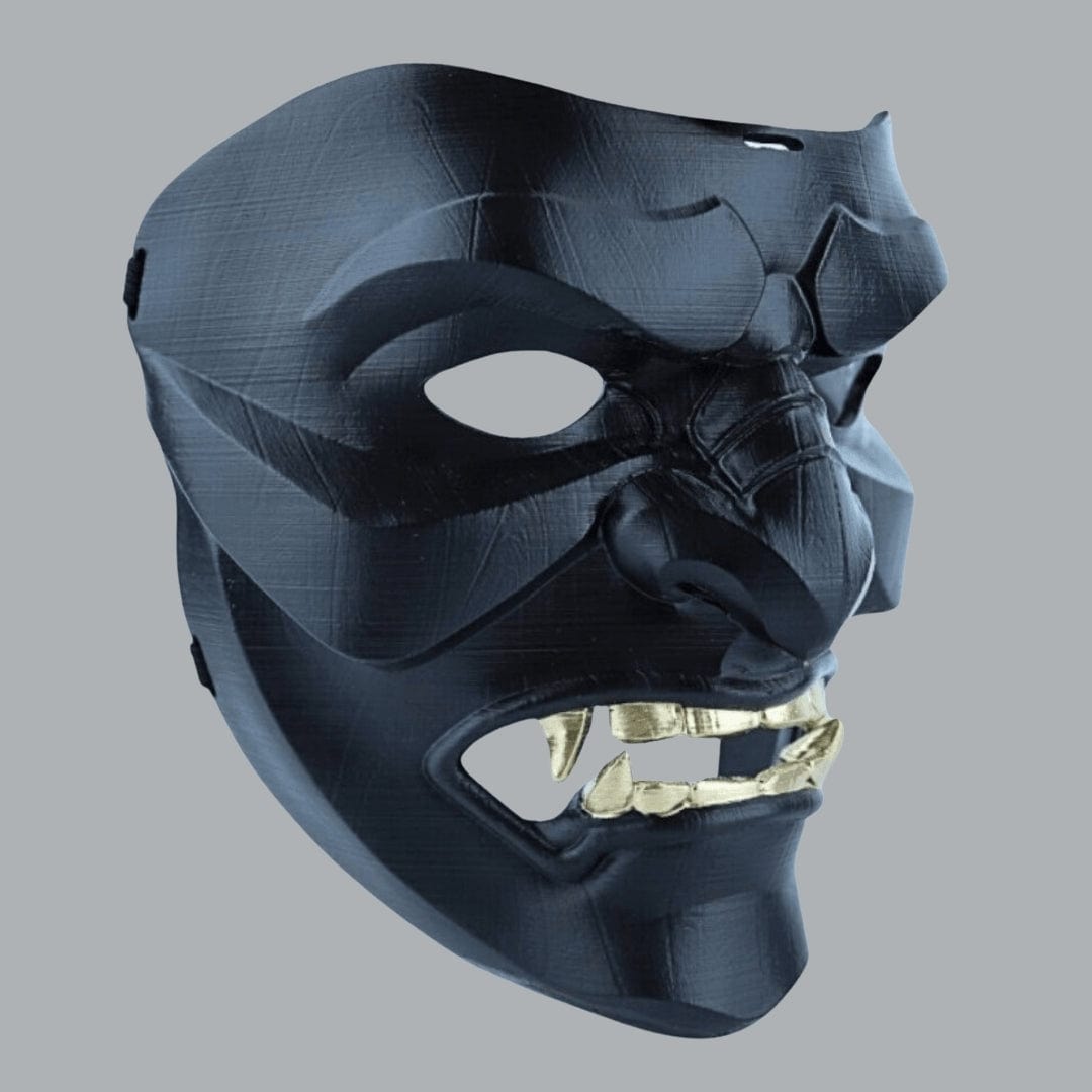 Space Armory Kabuto Mask - Black Masks